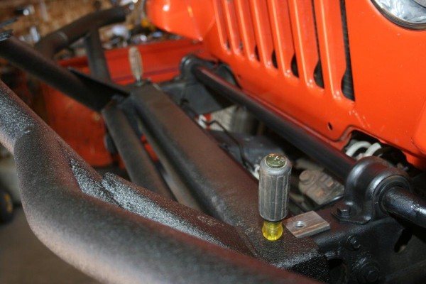 installing an aftermarket front bumper on a jeep wrangler TJ