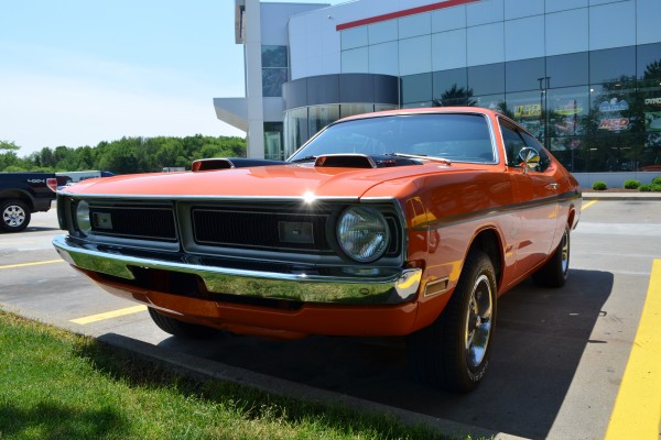1971 dodge demon, front grille