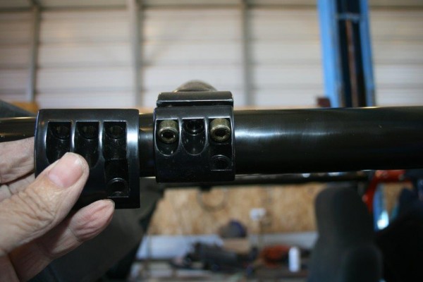 clamp mounted to aftermarket jeep wrangler roll bar upgrade