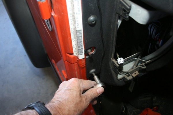 removing dashboard support bolts on a jeep wrangler tj