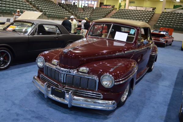 1946 mercury convertible at Hot August Nights 2015