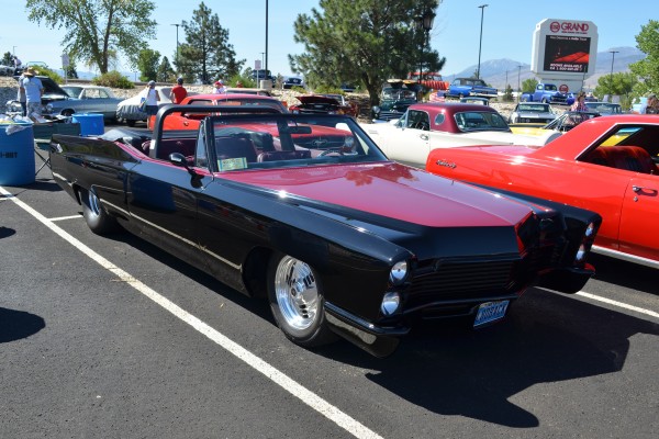 customized cadillac hotrod convertible