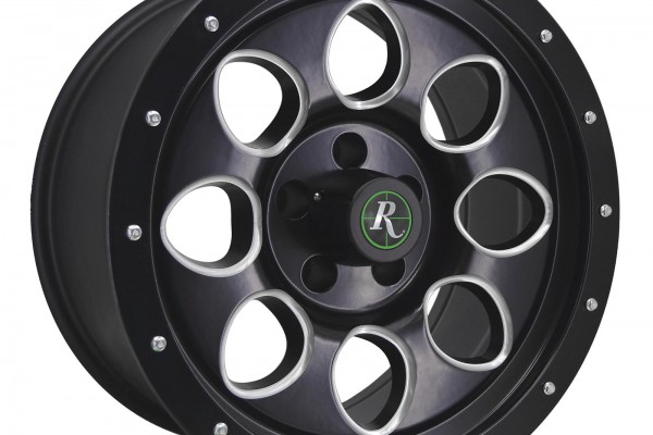 Remington Wheels Gravel Series Satin Black with Milled Accent Wheels