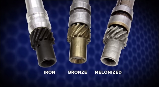 cam distributor gear side by side comparison image