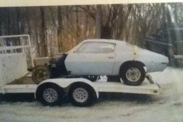 1972 Camaro pre-restoration