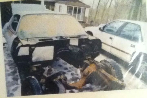 1972 Camaro before restoration