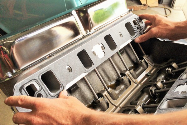 fitting gasket to a cylinder head