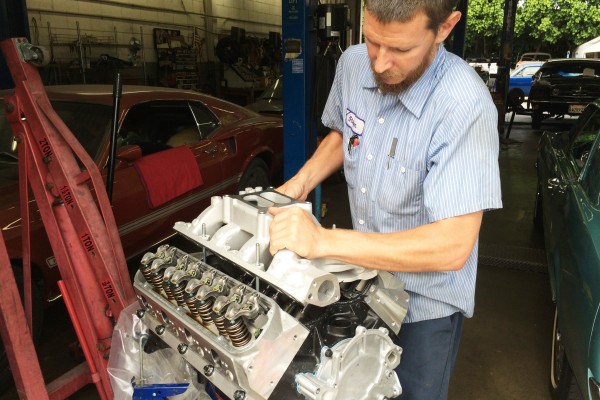 installing Edelbrock RPM Air-Gap intake manifold