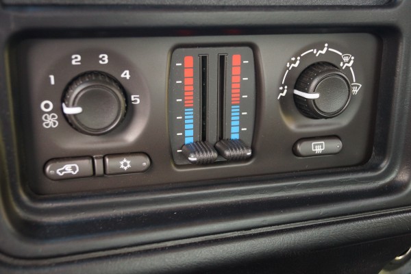 Silverado truck HVAC Controls