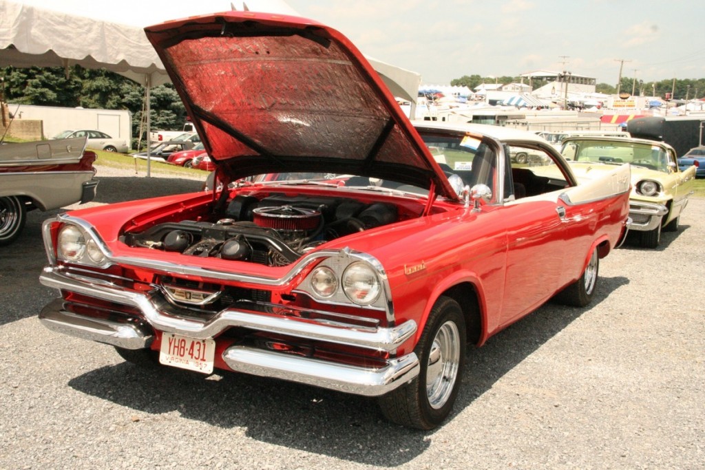 vintage dodge coupe at mopar nationals