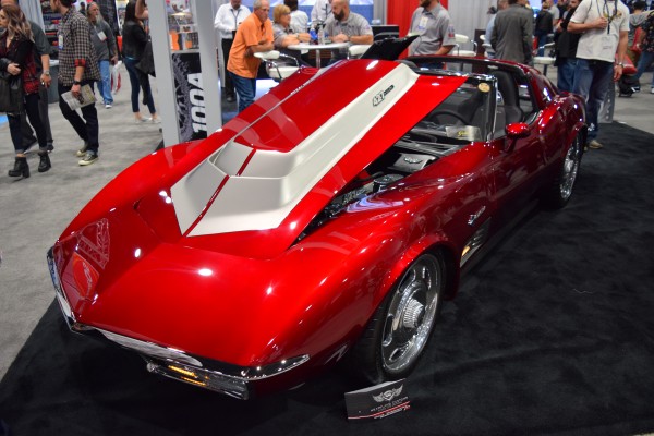 c3 custom restomod corvette stingray at SEMA Show 2015