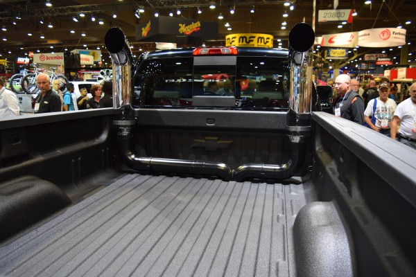 2016 Chevy Silverado 3500HD Kid Rock Concept, bed and stacks
