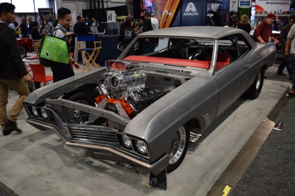 supercharged buick skylark street machine at SEMA Show 2015