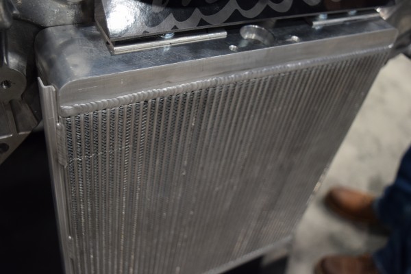 heat exchanger for a Edelbrock E-Force Supercharger