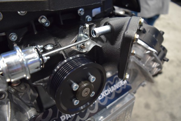 Plumbing Barb on an Edelbrock E-Force Supercharger