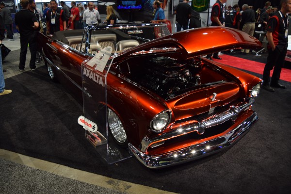 1956 Plymouth Convertible Rare Air, front quarter