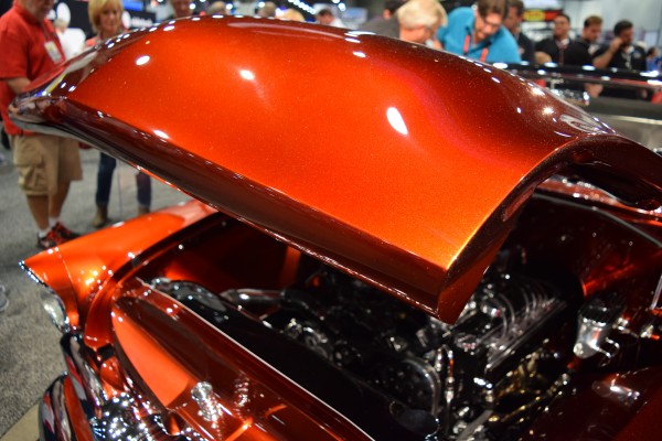 1956 Plymouth Convertible Rare Air, hood