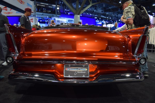 1956 Plymouth Convertible Rare Air, rear bumper