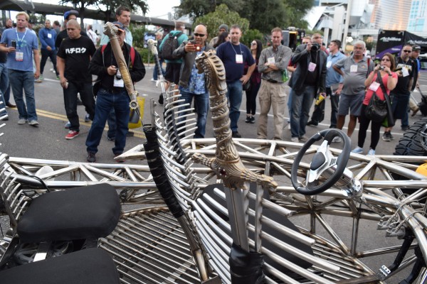 valyrian steel wild custom show car on display at SEMA show 2015