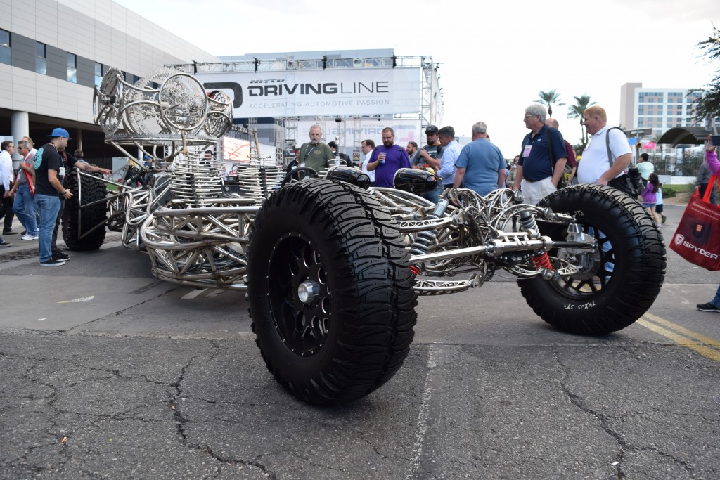 valyrian steel wild custom show car on display at SEMA show 2015