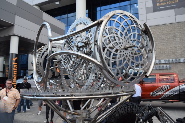 valyrian steel wild custom show car on display at SEAM show 2015