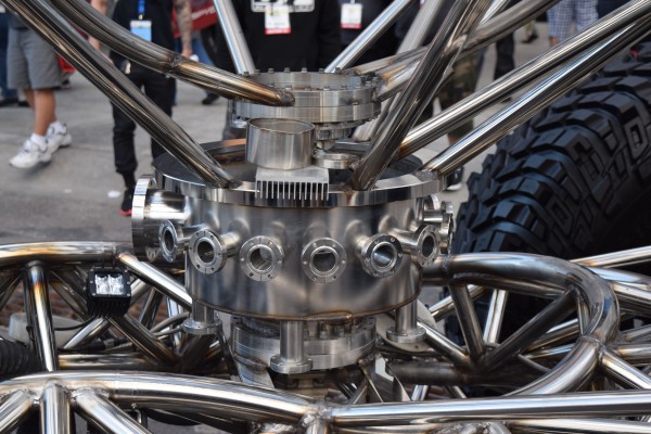 valyrian steel wild custom show car on display at SEAM show 2015