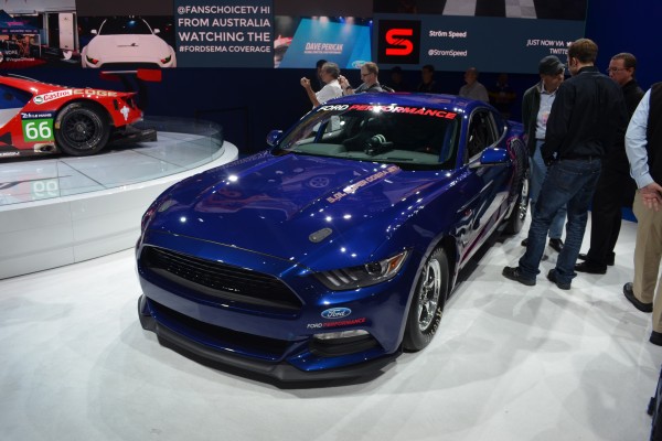 Ford Mustang Cobra Jet on display at SEMA 2016