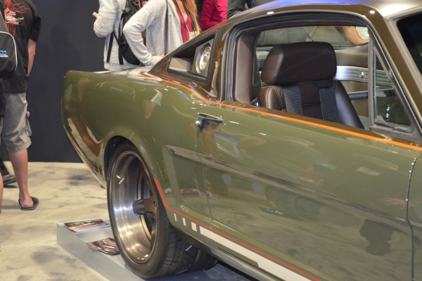 rear quarter of a ford mustang 2015 SEMA show car