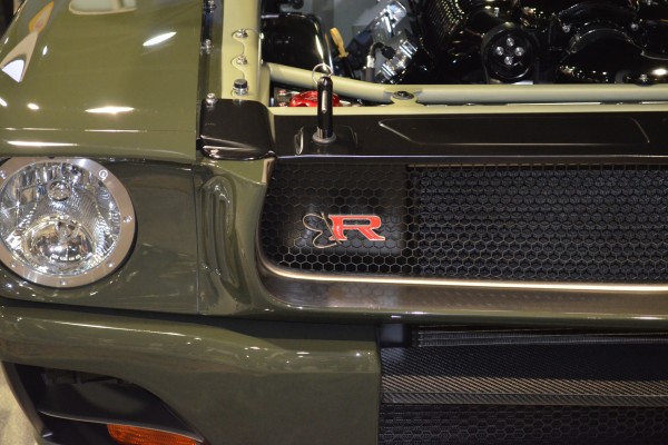 ringbrothers logo on a ford mustang 2015 SEMA show car
