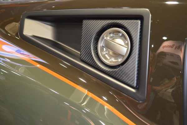 fuel filler on ford mustang 2015 SEMA show car