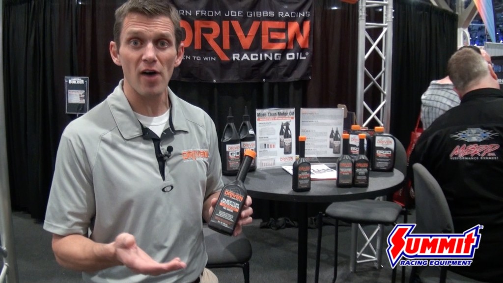 lake speed at driven racing oil sema booth 2015