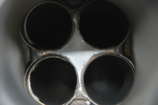 4 into 1 header collector
