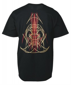 Pinstriped t-shirt