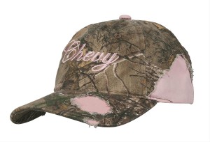 ladies camo chevy hat