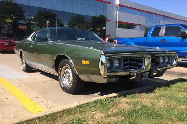 1973 Dodge Charger, passenger side quarter