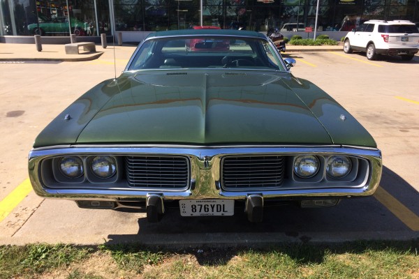 1973 Dodge Charger, front grille