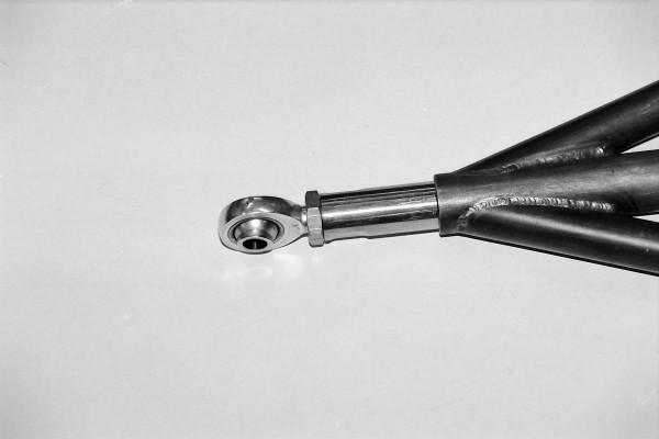 heim joint rod end installed