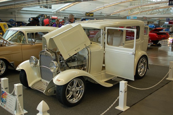 vintage ford tudor hot rod