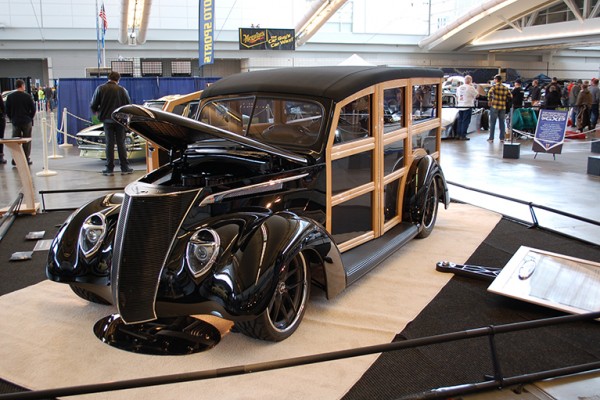 vintage woody hot rod sedan delivery wagon