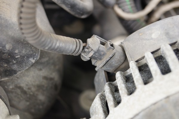 alternator connector on a modern gm ls engine
