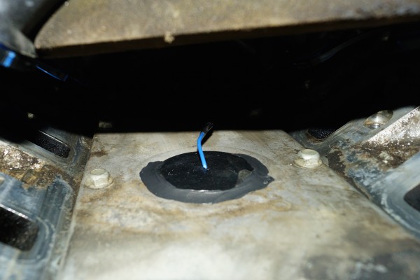 rtv sealant around an engine knock sensor