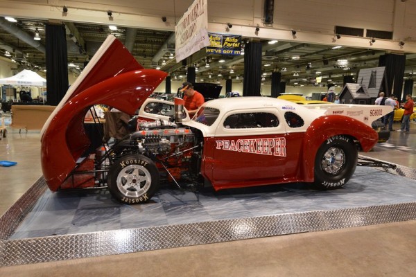 peacekeeper nostalgia drag race car