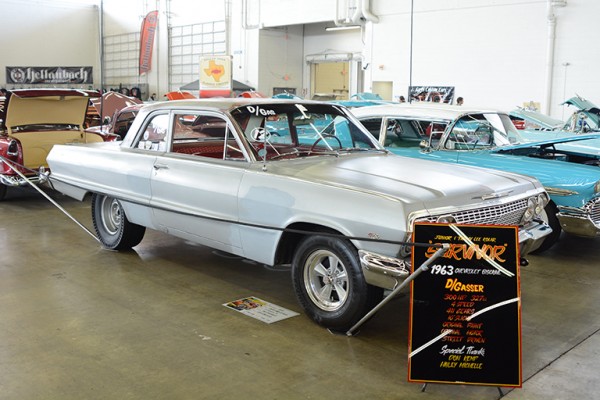 1963 chevy pillar coupe nostalgia drag racer