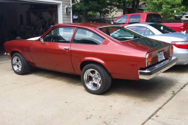 chevy vega gt in driveway