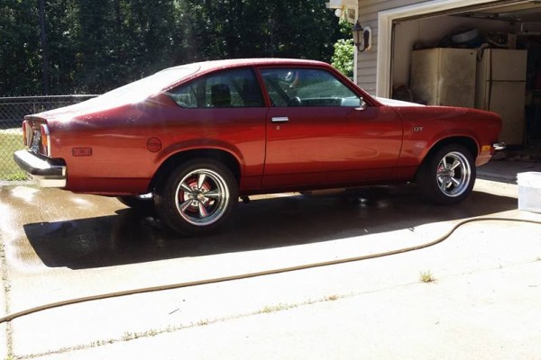 chevy vega gt in driveway