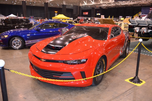 custom late model camaro drag car