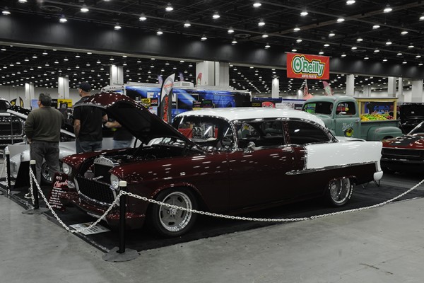 vintage 1955 chevy show car