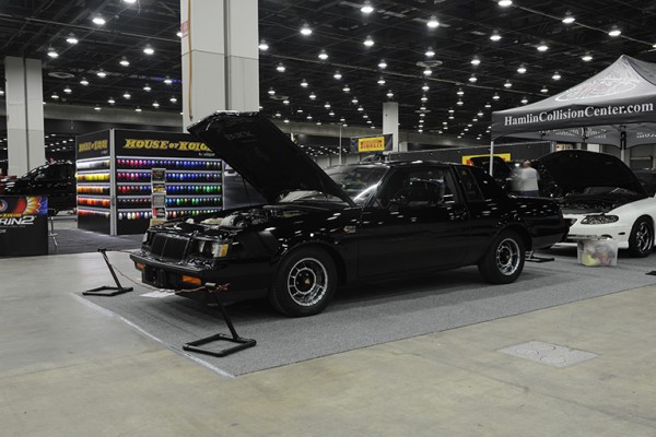 buick grand national at indoor car show