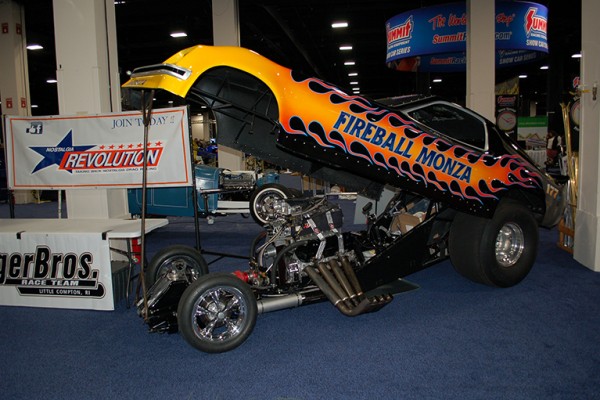 chevy monza funny car nostalgia drag racer