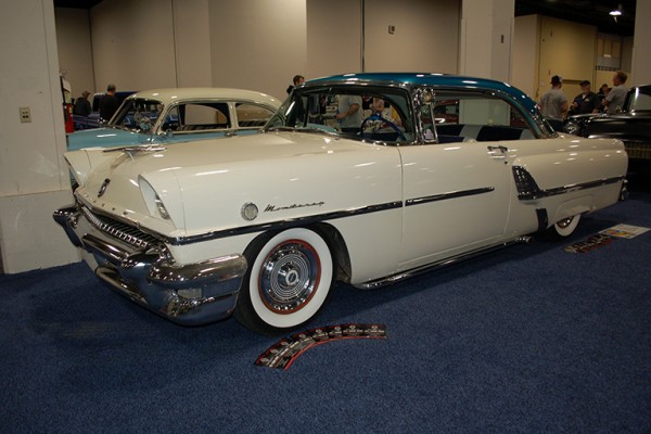 mercury montego on display at car show